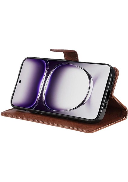 Kart Yuvası ile Oppo Oppo 12 5g Iş Cüzdan Telefon Kılıfı Için Flip Case (Yurt Dışından) modelleri