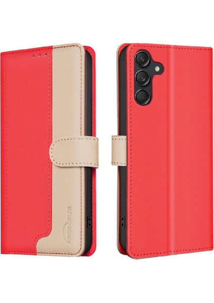 Samsung Galaxy A05S Kickstand Darbeye Tpu Iç Kabuk Için Flip Case (Yurt Dışından)