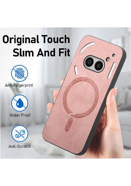 Nothing Flip Case Telefon 2A Magsafe Araç Mounts Kablosuz Şarj Ince (Yurt Dışından)