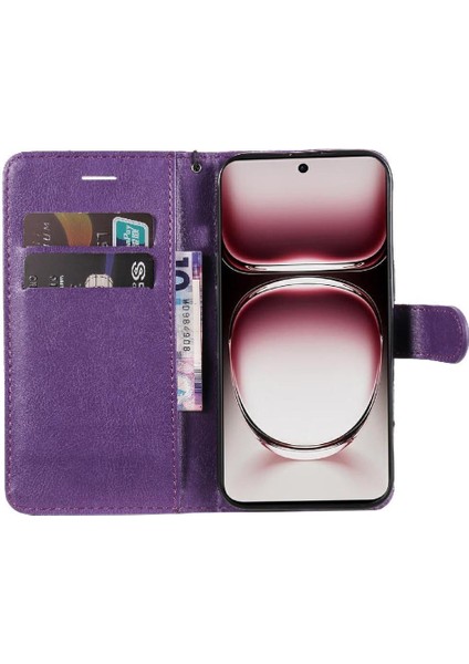 Oppo Oppo 12 Pro 5g Için Flip Case Kart Yuvası ile Yüksek Kaliteli Deri Kılıf (Yurt Dışından) fırsatları