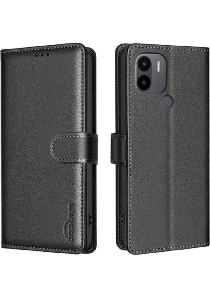 Xiaomi Redmi A1 Manyetik Rfıd Engelleme Cüzdan Kart Tutucu Pu Için Flip Case (Yurt Dışından) indirimleri