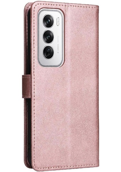 Kart Yuvası ile Oppo Oppo 12 5g Iş Cüzdan Telefon Kılıfı Için Flip Case (Yurt Dışından) indirimleri