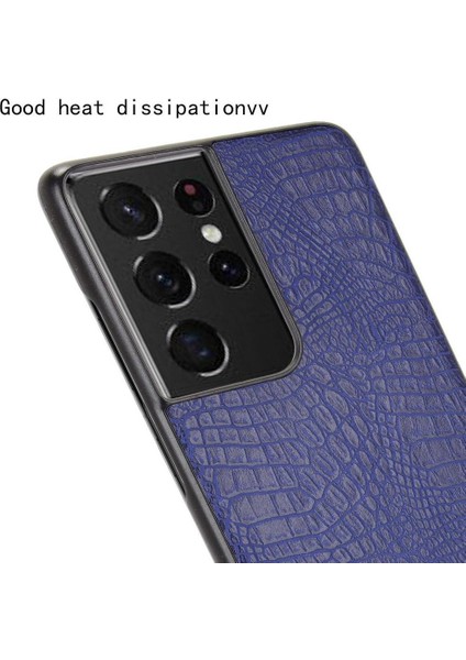 Samsung Galaxy S21 Ultra Klasik Timsah Kapak Için Şık Klasik Kılıf (Yurt Dışından) indirimleri