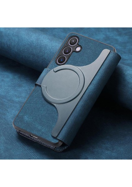 Samsung Galaxy S24 Için Flip Case Kart Standı Retro Mıknatıs Koruyucu Cüzdan (Yurt Dışından) indirimleri