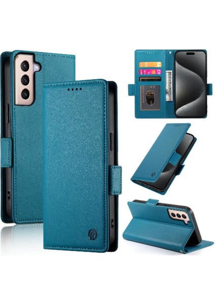 Samsung Galaxy S21 Artı Flip Cüzdan Kartvizit Yuvaları Kullanımı Için Flip Case (Yurt Dışından)