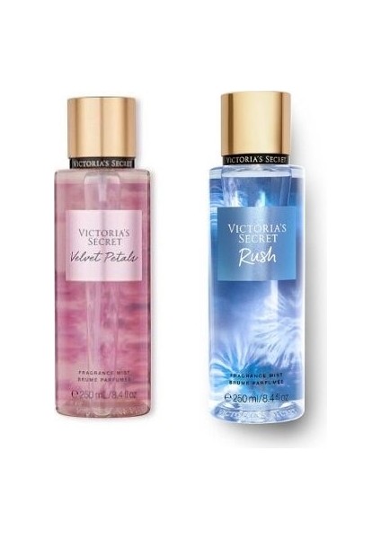 Vıctorıa's Secret Velvet Petals-Rush Vücut Spreyi Ikili Set