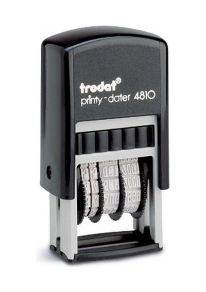 4810 Tarih Damgası 3,8mm Ingilizce