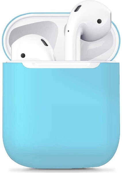 Apple Uyumlu Kılıf Airbag 13 Silikon - Mavi