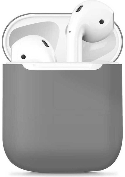 Apple Uyumlu Kılıf Airbag 13 Silikon - Gri
