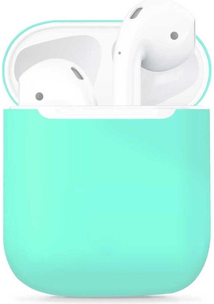 Apple Uyumlu Kılıf Airbag 13 Silikon - Turkuaz