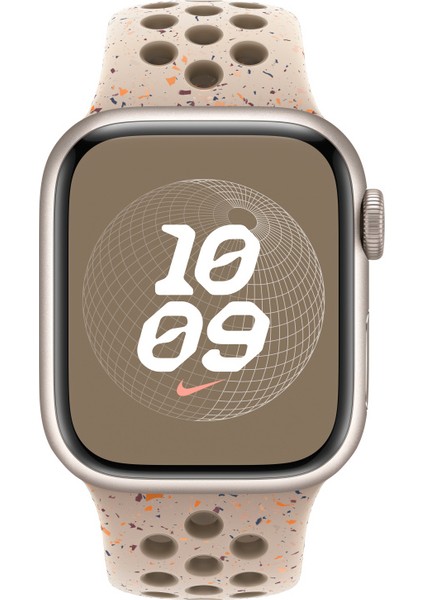 Apple Watch 38MM Uyumlu Kordon Silikon Esnek Yumuşak Delikli Spor Krd-02 Kayış, Krem modelleri