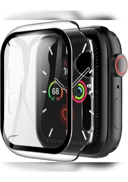 Apple Watch 38MM Uyumlu Zore 01 Kasa ve Ekran Koruyucu, Şeffaf