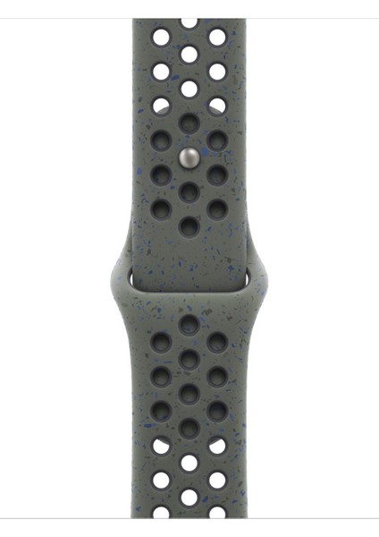 Apple Watch 38MM Uyumlu Kordon Silikon Esnek Yumuşak Delikli Spor Krd-02 Kayış, Siyah fırsatları