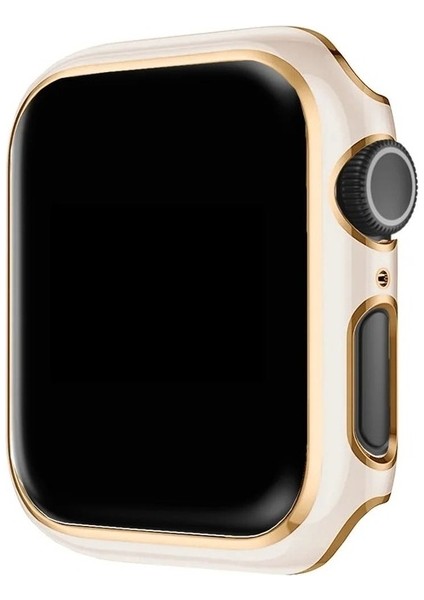 Apple Watch 42MM Uyumlu Zore Watch Gard 06 Sert Pc Koruyucu, Pembe