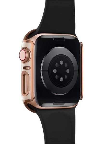 Apple Watch 42MM Uyumlu Zore Watch Gard 06 Sert Pc Koruyucu, Pembe modelleri