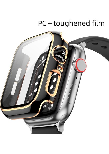 Apple Watch 42MM Uyumlu Zore Watch Gard 06 Sert Pc Koruyucu, Pembe fırsatları