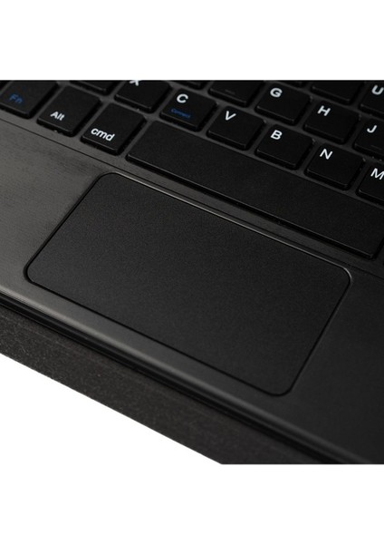 Apple iPad 10.2 (8.nesil) Uyumlu Zore Border Keyboard Bluetooh Bağlantılı Standlı Klavyeli Tablet Kılıfı