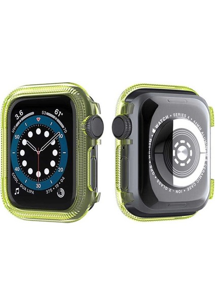 Apple Watch 42MM Uyumlu Zore Watch Gard 03 Kasa Koruyucu, Sarı
