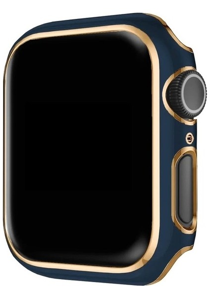 Apple Watch 42MM Uyumlu Zore Watch Gard 06 Sert Pc Koruyucu, Mavi