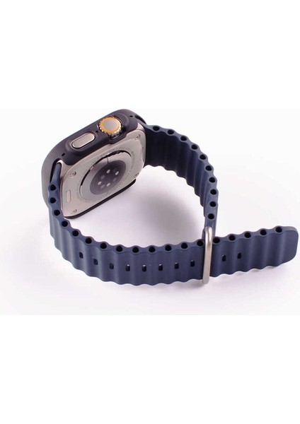 Apple Watch 7 41MM Uyumlu Şeffaf Kasa ve Ekran Koruyucu Zore Watch Gard 13