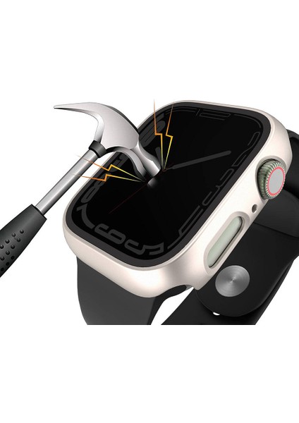 Apple Watch 44MM Uyumlu Sert Pc Kasa ve Privacy Hayalet Ekran Koruyucu Zore Watch Gard 32 fırsatları