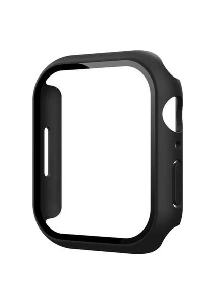 Apple Watch 7 41MM Uyumlu Zore Watch Gard 01 Ekran Koruyucu, Siyah