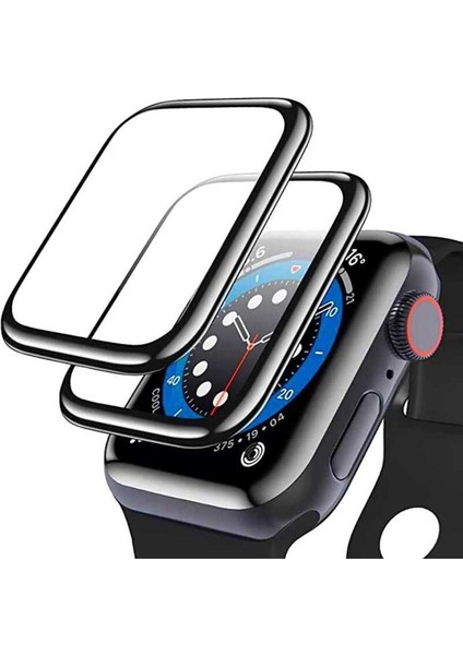 Apple Watch 7 45MM Uyumlu Zore Pmma Pet Saat Ekran Koruyucu