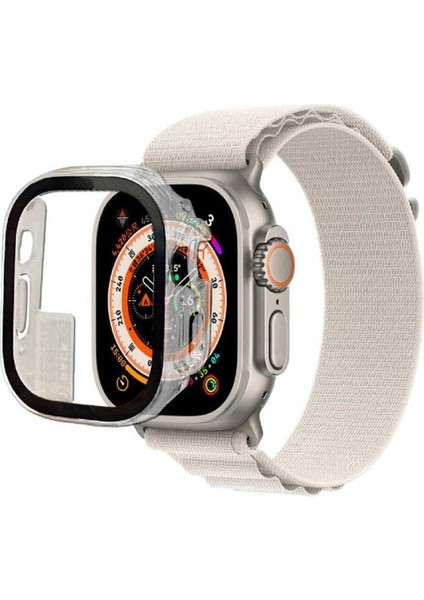 Apple Watch Ultra 49MM Uyumlu Zore Watch Gard 01 Kasa ve Ekran Koruyucu