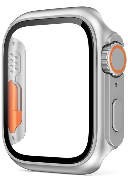 Apple Watch 7 45MM Uyumlu - Watch Ultra 49MM Kasa Dönüştürücü ve Ekran Koruyucu Zore Watch Gard 25