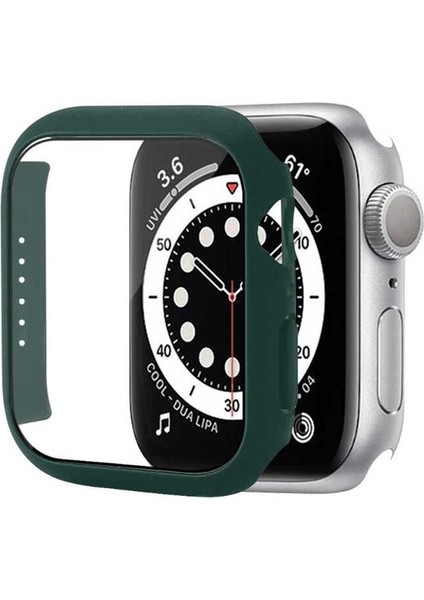 Apple Watch 7 45MM Uyumlu Zore Watch Gard 01 Ekran Koruyucu, Koyu Yeşil