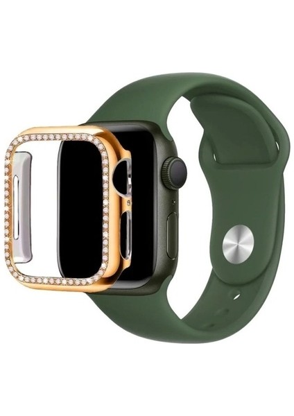 Apple Watch 7 45MM Uyumlu Zore Watch Gard 05 Sert Pc Koruyucu, Rose Gold fiyatları