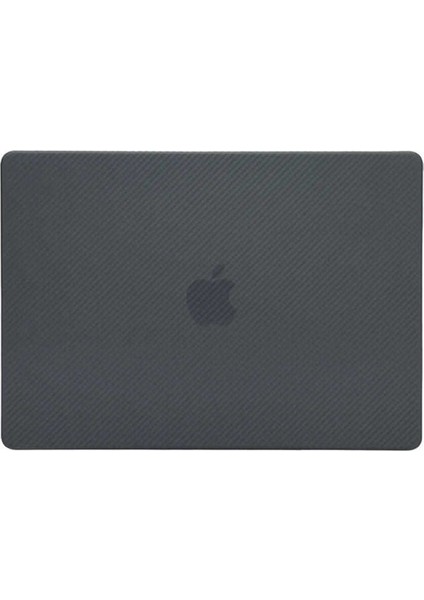 Apple Macbook 13.3' Pro 2020 Uyumlu A2338 Zore Msoft Carbon Fiber Tasarımlı Kapak