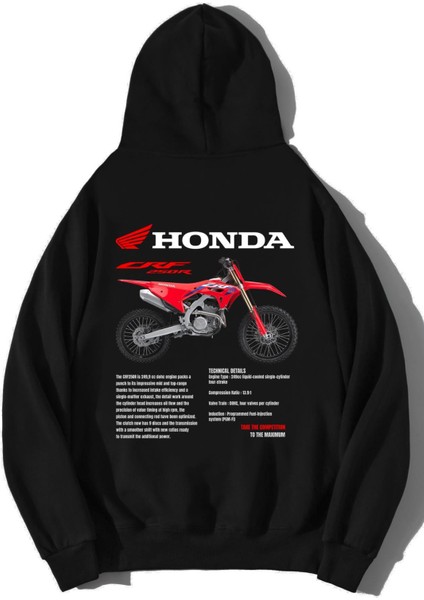 Brz Collection  Oversize Honda Crf 250 R Hoodie