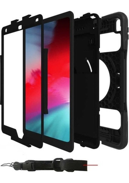 Apple iPad 10.2 (8.nesil) Uyumlu Zore Yeni Nesil Kalem Bölmeli Defender Tablet Silikon fiyatları