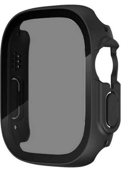 Apple Watch Ultra 49MM Uyumlu Sert Pc Kasa ve Privacy Ekran Koruyucu Zore Watch Gard 23 fiyatları