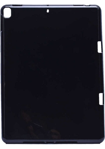 Apple iPad 10.2 (8.nesil) Uyumlu Zore Kalemli Tablet Silikon, Siyah