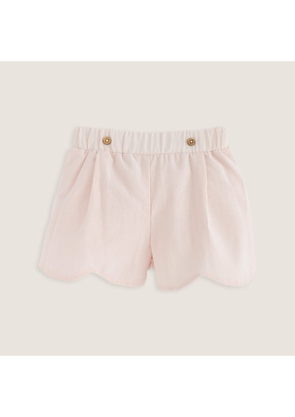 Secret Garden Şort Pudra