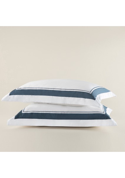 Adda Yastık Kılıfı 50X70 cm Beyaz/mavi fiyatları