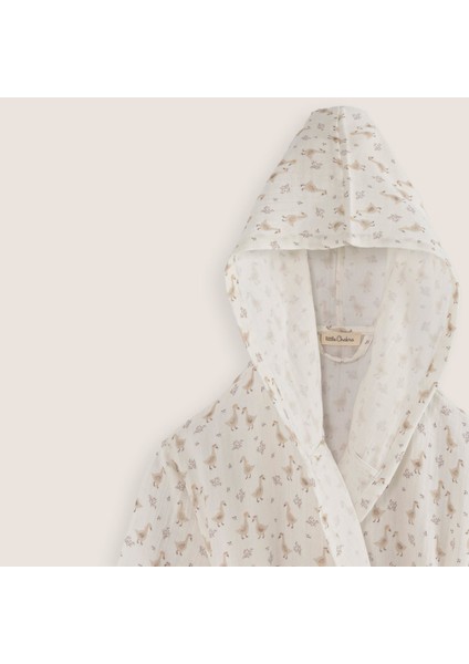 Goose Müslin Bornoz Ekru fiyatları