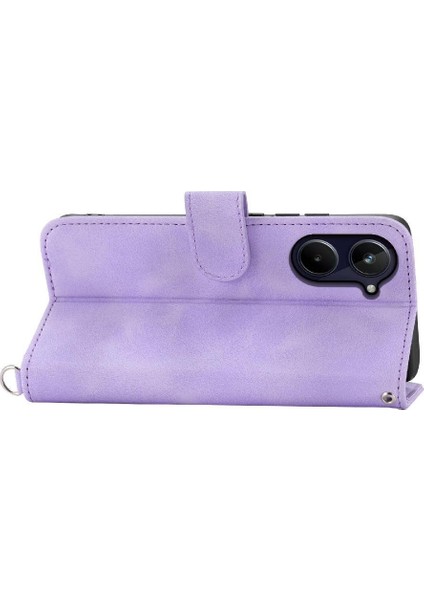 Realme 10 Pro 5g Bileklik Darbeye Kabartmalı Çoklu Kart Için Flip Case (Yurt Dışından)