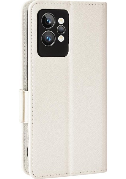 Realme Gt 2 Pro Yan Toka Cüzdan Manyetik Pu Deri Kart Yuvaları Için Kılıf (Yurt Dışından) modelleri