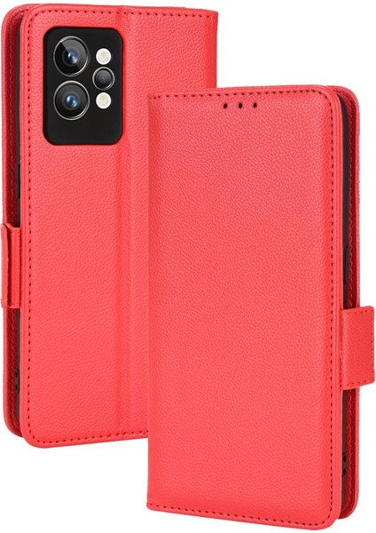 Realme Gt 2 Pro Yan Toka Cüzdan Manyetik Pu Deri Kart Yuvaları Için Kılıf (Yurt Dışından) indirimleri