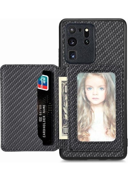 Samsung Galaxy S20 Ultra Standı Fonksiyonu Için Kılıf Rfıd Engelleme Komple (Yurt Dışından)