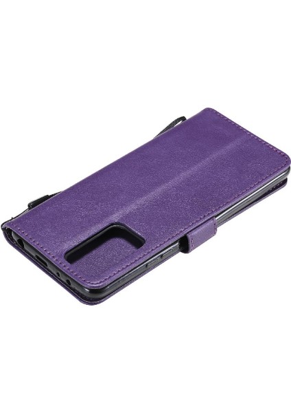 Xiaomi Redmi Not 10 Pro Için Flip Case Klasik Katı Renk Kart Yuvası ile (Yurt Dışından) indirimleri