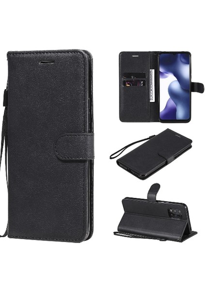 Xiaomi 10 Lite Için Flip Case Yüksek Kaliteli Deri Iş Cüzdan Telefon (Yurt Dışından)