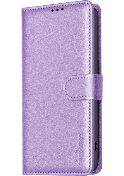 Realme 12 Pro 5g Için Flip Case Cüzdan Rfıd Engelleme Pu Deri Kart Tutucu (Yurt Dışından)