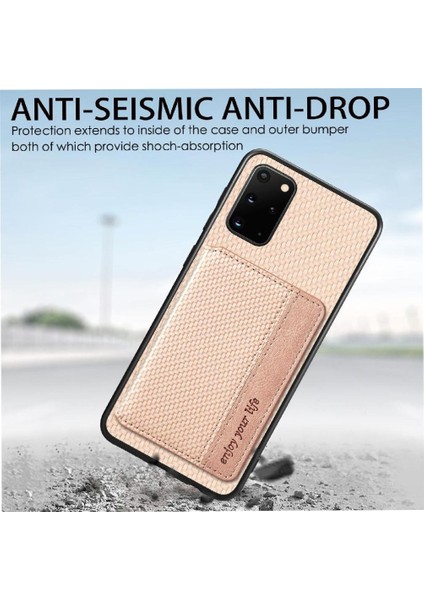 Samsung Galaxy S20 Artı Komple Kamera Güvenlik Manyetik Kart Rfıd Için Kılıf (Yurt Dışından)