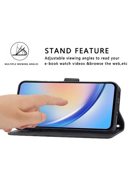 Samsung Galaxy A54 5g Kredi Kartı Tutucu Kickstand Tam Pu Için Filp Durumda (Yurt Dışından)