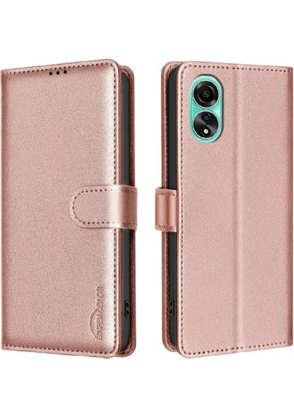 Oppo A78 4g Kart Tutucu Kickstand Pu Deri Cüzdan Rfıd Için Flip Case (Yurt Dışından) indirimleri