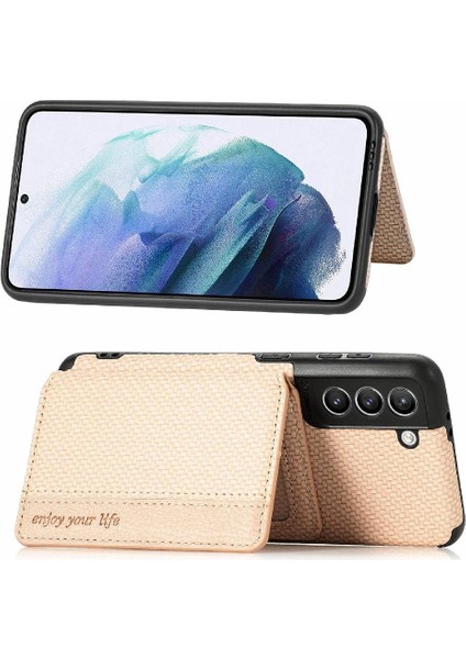 Samsung Galaxy S21 Artı Rfıd Engelleme Manyetik Kart Tutucu Standı (Yurt Dışından)